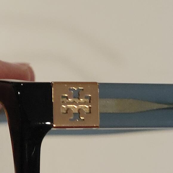 Tory Burch TY2049 1359 Eyeglasses Tortoise Blue Full Rim Frames 51-17-135 - Picture 4 of 13